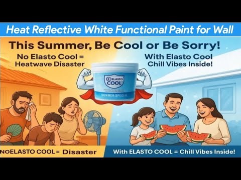 Best Heat Reflective White Functional Paint for Walls | घर के लिए best Paint 