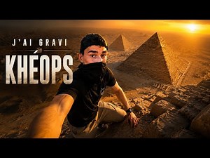 J'AI GRAVI LA GRANDE PYRAMIDE DE KHÉOPS 🇪🇬