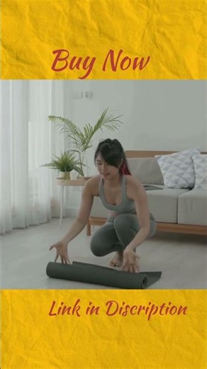 Why This ₹ 799 Yoga Mat is Perfect for Home Workouts & Alignment 🚴🧘”‪@afficool96‬