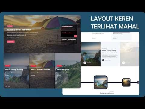WAJIB COBA!!! 4 Layout Blog Keren Terlihat Mahal [ Prime Slider Tutorial ]