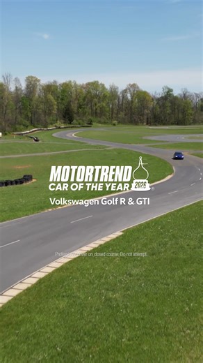 Golf R and GTI win 2026 MotorTrend Car of the Year. (Again!) Here's to keeping life in sport mode. | MotorTrend
