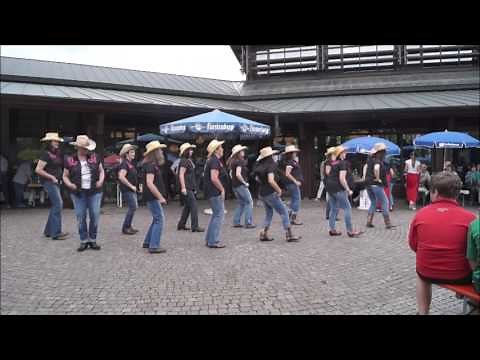Achy Breaky Heart - Line Dance Linedancestompers Auftritt by Linedancestompers