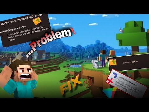 Minecraft Pe Operation Completed With Errors Problem Fix 2026 💯 #minecraft #fix #mixgr
