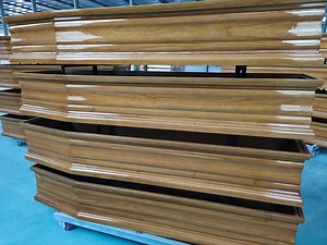 [Hot Item] Funeral Antique Adult Application Wood Coffins