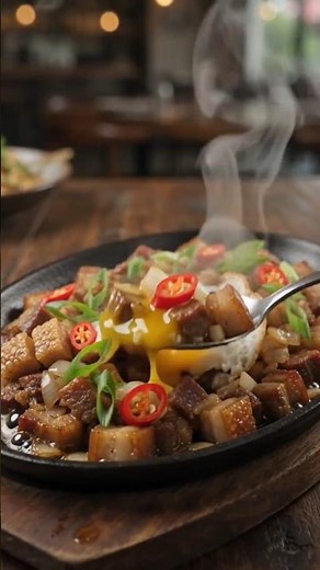 Crispy Pork Sisig (Big Chunks Edition) #asmrcooking #pinoyrecipe #cookingideas