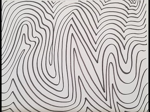 Create Visual Movement with Repeated Lines