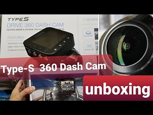 Costco! TYPE S - 360 Dash Cam! UNBOXING!