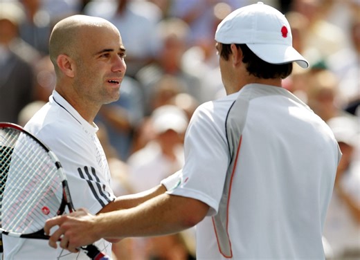 He is the qualifier who beat Andre Agassi in his last ever match at the US Open