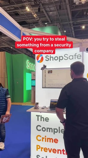 POV: you try to steal from a security company 🐨 #ShopsafeAlert #LossPrevention #RetailCrime #App | ShopSafe