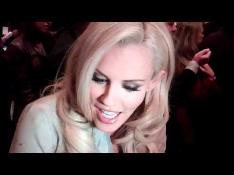 Jenny McCarthy interviewed at the World Series Of Boxing - L.A. Matadors VS Astana Arlans