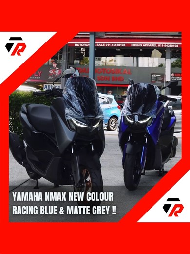 Yamaha NMAX 2026: Discover New Racing Blue & Matte Grey