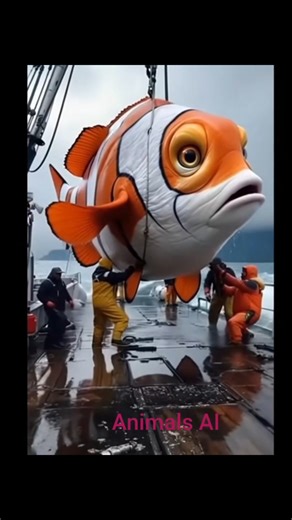 🐠😱 Giant Colorful Fish Caught on Ship! | Tiny to Huge Fish Transformation 🌊🚢