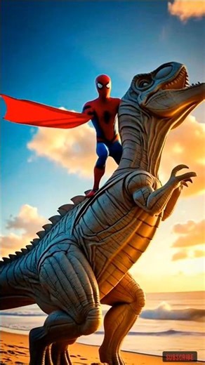 Spider-Man Vs Hulk Build Sand statue 💥🦖 who is win