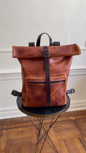 Handcrafted Leather Backpack Workshop