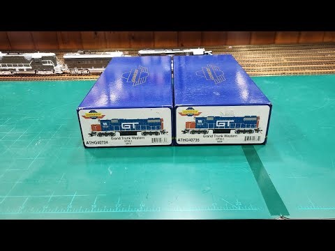Athearn Genesis GTW GP38-2 Locomotives!