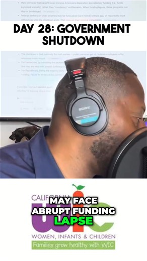 Vital nutrition programs, like WIC, may face abrupt funding lapses. Organizations that support women, infants, and children could see their federal grants cut in half. This could have devastating effects on families. #WIC #Nutrition #FederalGrants #FundingCuts #AmericanFamilies #GovernmentShutdown | A Better Black America Radio Show