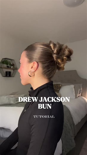 My best attempt at a tutorial (just twist and shove lol) #drewjacksonbun #hairtutorial #hairinspo #slickback #funhairstyles