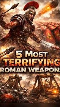 These 5 Roman Weapons Were Absolutely Brutal #military #ancienthistory