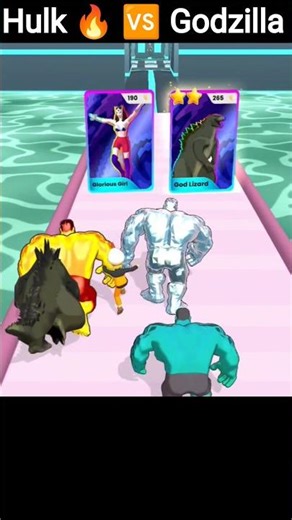 Hulk 🆚 Godzilla | Epic Evolution 🧬 | #hulk #godzilla #monsterdraft #gaming #shorts