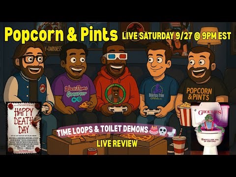 🎃 POPCORN & PINTS EP 220: POP P WEEN BEGINS – BIRTHDAYS, BATHROOMS & BLOODSHED