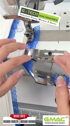 Flat lock lase attaching folder