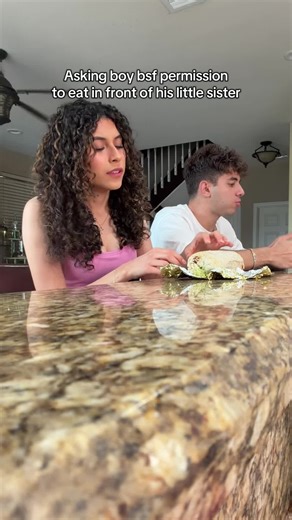 Hilarious Prank: Asking Permission to Eat in Front of Kids