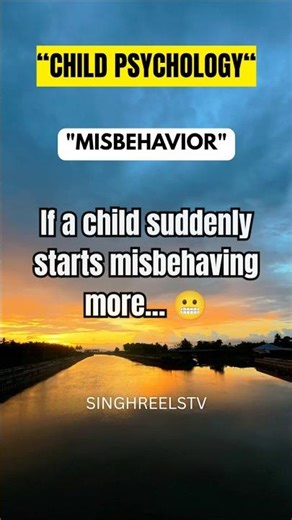 What Child Misbehavior REALLY Means 🤔 😱#shorts