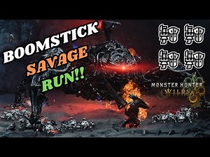 BOOMSTICK SQUAD vs SAVAGE OMEGA | Explosions Everywhere | Monster Hunter Wilds