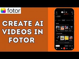 How to Create Ai Videos in Fotor 2026?