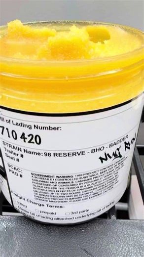 98 Reserve Bho Nug Run Badder#badder#bho#concentrate#wax#california