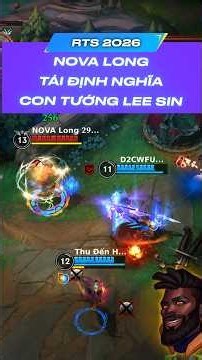 NOVA Long’s Lee Sin play this game was absolutely dominant 😎