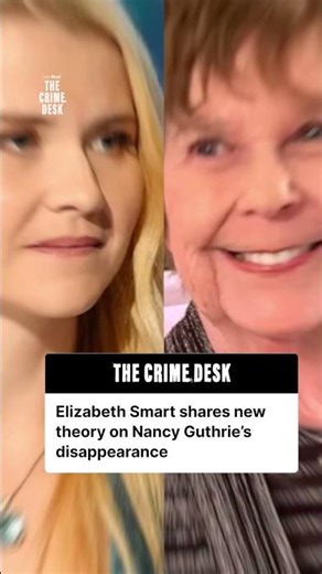 Elizabeth Smart says she believes Nancy Guthrie could still be alive