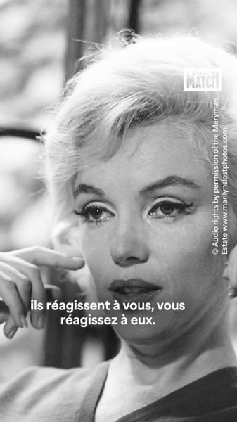 La voix de Marilyn Monroe lors de sa dernière interview