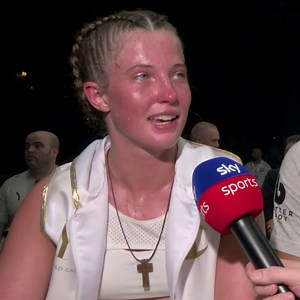 "I'll like to start getting titles towards the end of the year" Francesca Hennessy has some big plans for 2024 💪 #BuatsiAzeez | Sky Sports Boxing