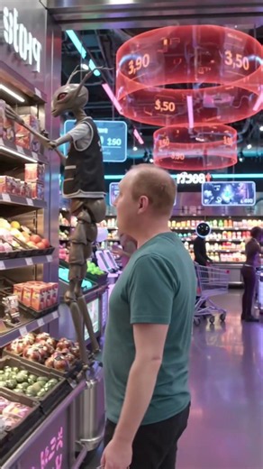 Me Shopping At A Alien Walmart On Mars