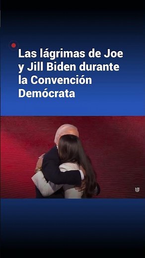 Joe Biden cries during the Democratic National Convention