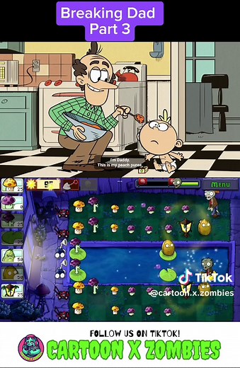 The Loud House 'Breaking Dad' Part 3 Adventure ft. Zombies