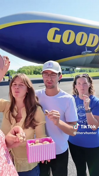 Goodyear Blimp Tour!? COMMON NOW!!!! #blimp #goodyear #blimptour | goodyear blimp