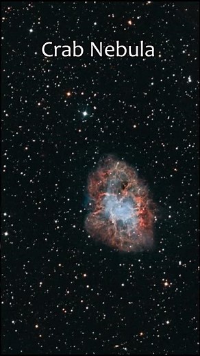 Zooming In on the Crab Nebula | Inside a Supernova Remnant #space #universe #galaxy #supernova
