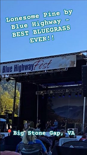 BLUE HIGHWAY singing LONESOME PINE at Blue Highway Fest 2025!!!! One of the BEST! #bluehighwayfest