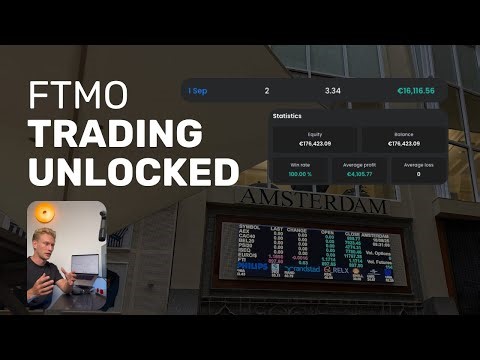 How To Use Algorithmic Trading With FTMO | +€16,116 Profit Day