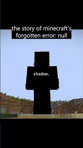 The Forgotten Minecraft story of Null