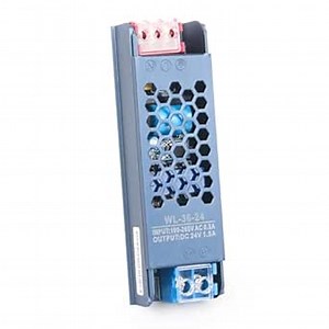 24V 12.5A 300W LED Driver Ultrathin Switching Power Supply,100-265V AC to 24V DC Adapter Converter for LED Cabinet Lights/LED Bulbs/Garden Light