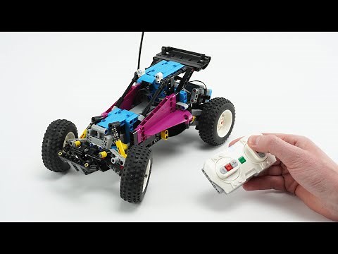 Driving the LEGO® Technic Off-Road Buggy (42124) with the Powered Up Remote