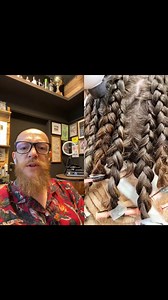 Hairdresser reacts to a braid perm #hair #beauty | Hair Buddha