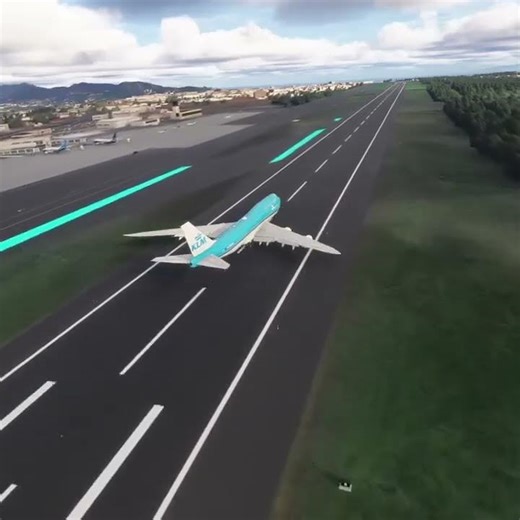 Perfect takeoff technique in Microsoft Flight Simulator #flightsimulator #aviation #tutorial