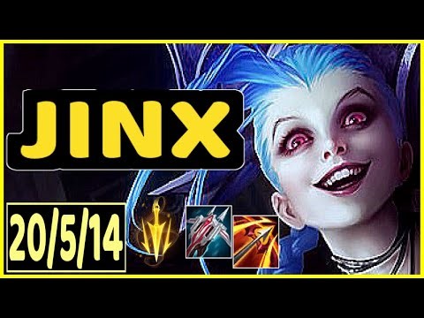 JINX VS YUNARA - 20/5/14 KDA ADC GAMEPLAY