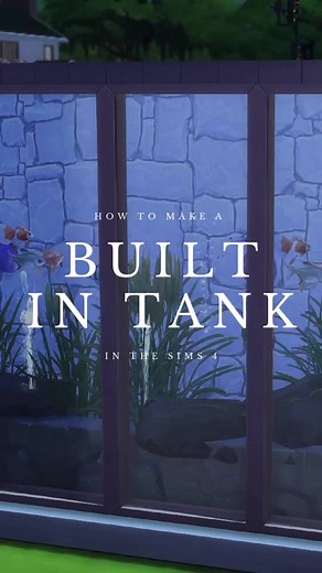 How to Build a Fish Tank in The Sims 4 - Step by Step Tutorial