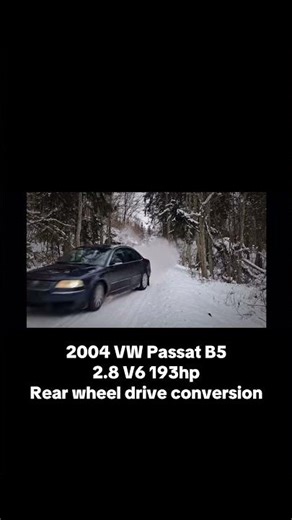 2004 VW Passat B52.8 V6 193hpRear wheel drive conversion #drift #drifting