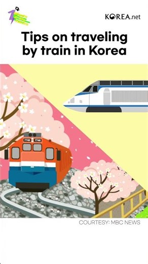 [1 Minute K-life Hacks] Ep.13 Traveling by Train🚈